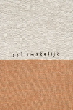 ZUSSS placemat geniet zand/terra roze* Keukentextiel