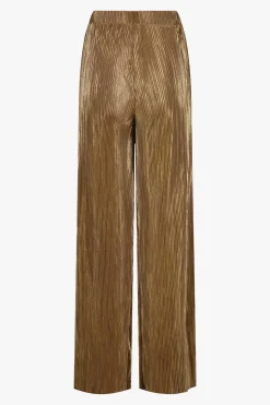 ZUSSS plisse broek goud* Broeken & Jeans