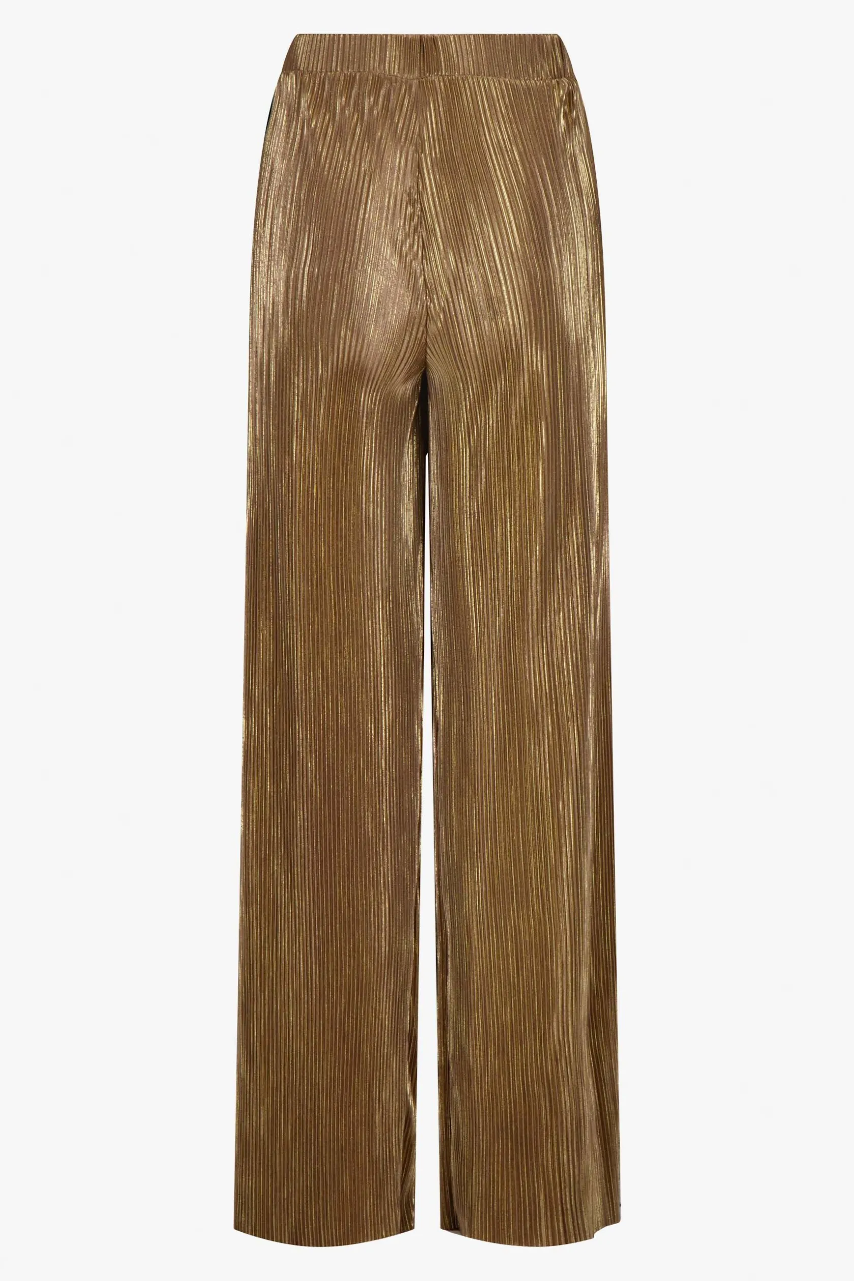 ZUSSS plisse broek goud* Broeken & Jeans