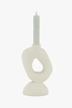 ZUSSS polystone kandelaar ornament M* Kaarsen|Kaarsenhouders