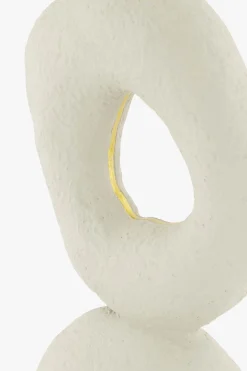 ZUSSS polystone kandelaar ornament M* Kaarsen|Kaarsenhouders