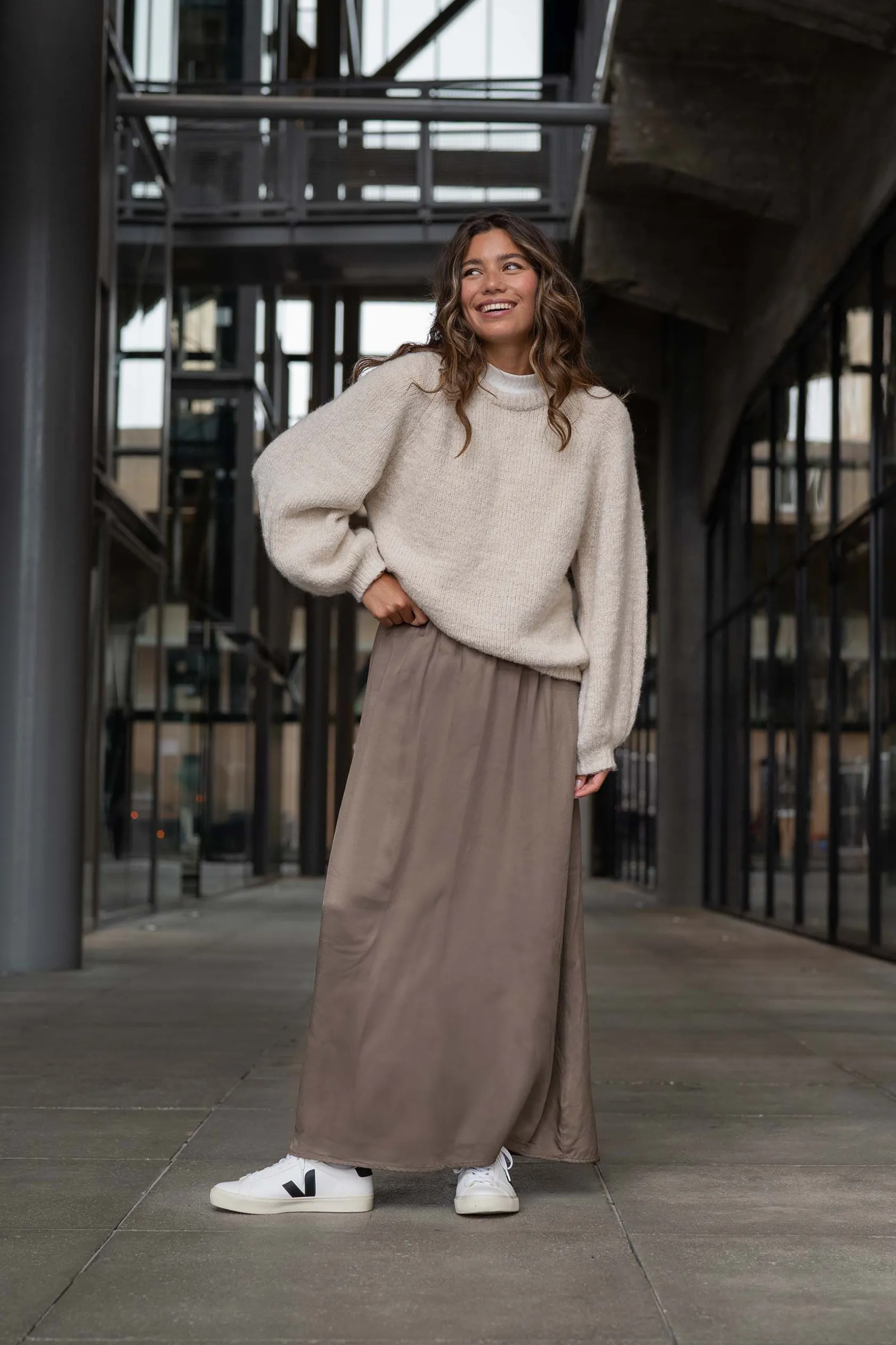 ZUSSS satijnen twill rok* Jurkjes & Rokken