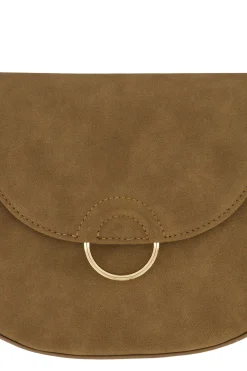 ZUSSS schoudertas met gouden ring* Schoudertassen & Handtassen