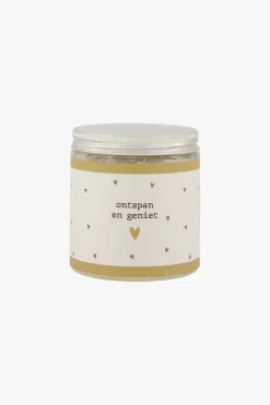 ZUSSS scrub 250gram ontspan en geniet antracietgrijs/off white* Verzorgingsproducten