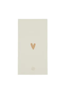ZUSSS servetten mam zo blij met jou 11x20cm off white* Servetten|Keukentextiel