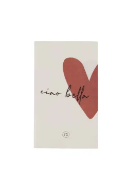 ZUSSS servetten rechthoek 11x20cm ciao bella* Servetten