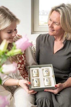 ZUSSS set van 4 kaarsjes saliegroen* Bad