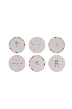 ZUSSS set van 6 onderzetters rond* Keukenaccessoires