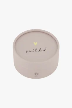 ZUSSS Set van 6 onderzetters rond zand/antracietgrijs/terra roze* Keukenaccessoires