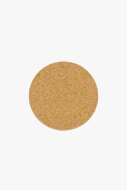 ZUSSS Set van 6 onderzetters rond zand/antracietgrijs/terra roze* Keukenaccessoires