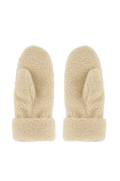 ZUSSS teddy wanten incl hart borduur* Sjaals & Accessoires