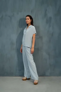 ZUSSS tencel broek* Broeken & Jeans