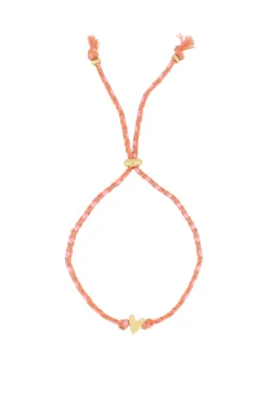 ZUSSS touwarmbandje met hartje* Armbandjes