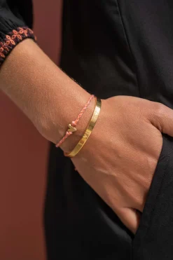 ZUSSS touwarmbandje met hartje* Armbandjes