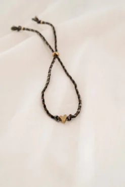 ZUSSS touwarmbandje met hartje* Armbandjes