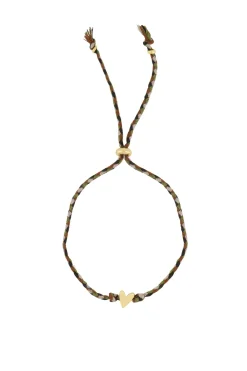 ZUSSS touwarmbandje met hartje* Armbandjes