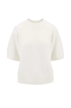ZUSSS trui met boothals off white* Truien