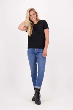 ZUSSS t-shirt met ronde hals* Tops