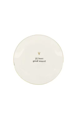 ZUSSS wandbordje goud hartje jij bent goud waard* Overige Woonaccessoires