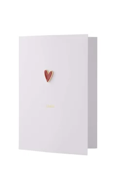 ZUSSS wenskaart met broche liefs* Kaartjes