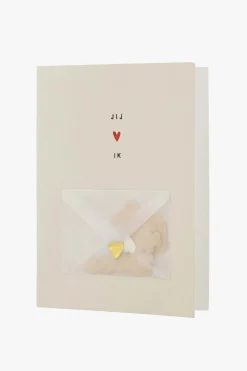 ZUSSS wenskaart met envelopje jij & ik* Kaartjes