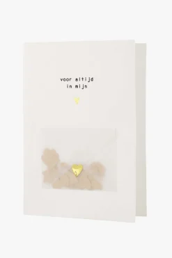 ZUSSS wenskaart met envelopje voor altijd in mijn hart* Kaartjes