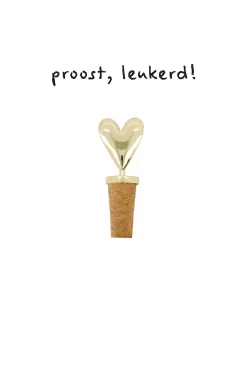 ZUSSS wijnstopper hartje* Keukenaccessoires